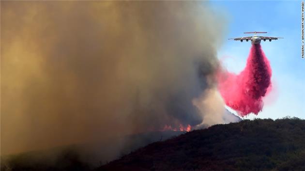 Wildfires Burn Across California