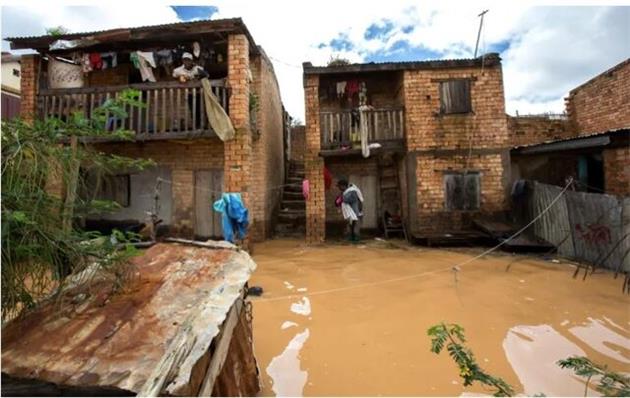 افزایش تلفات و خسارات توفان در ماداگاسکار